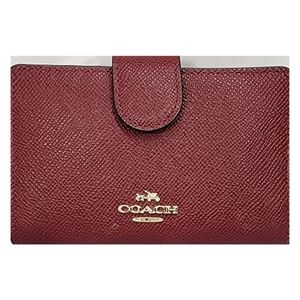 Maroon Coach wallet